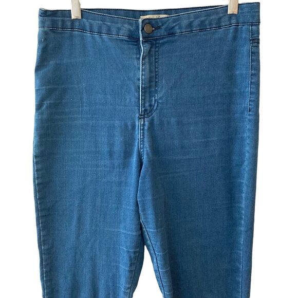 Denim&CO Jeans Womens Size 10 Dark Wash Denim Blue Stretch - Picture 4 of 8